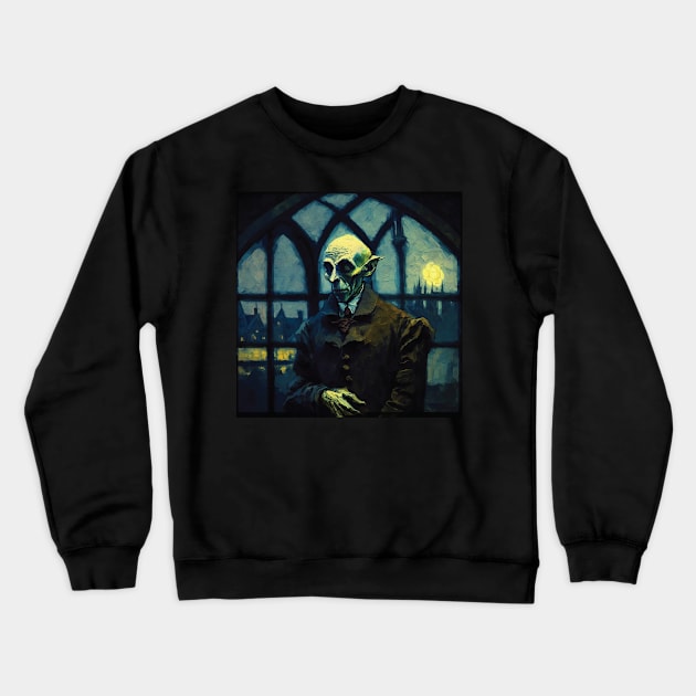 Nosferatu Crewneck Sweatshirt by rocknerd